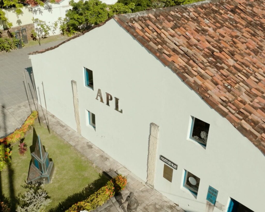 Imagem aérea da APL
